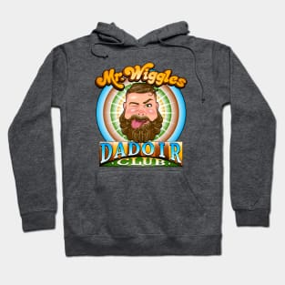 Mr Wiggles Dadoir Club - Wink Logo Hoodie